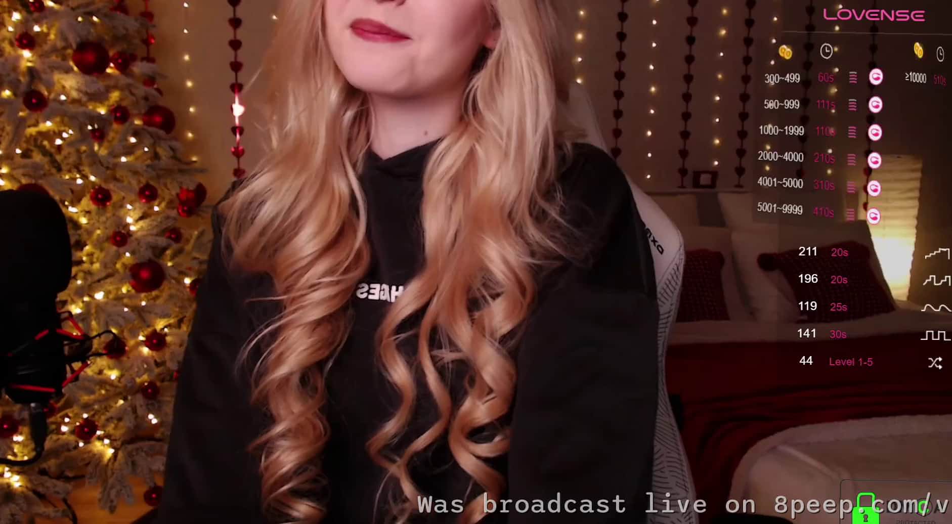 Live record of vοnnαlęίn reaching her tips goal - 1/5/2024