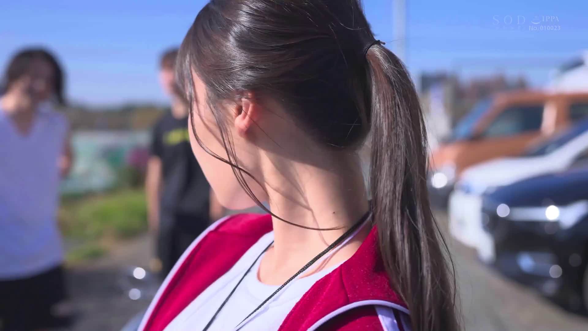  いつでもどこでも誘惑フェラして射精管理してくれるスレンダー女子マネージャー 斉藤帆夏 - 1of5