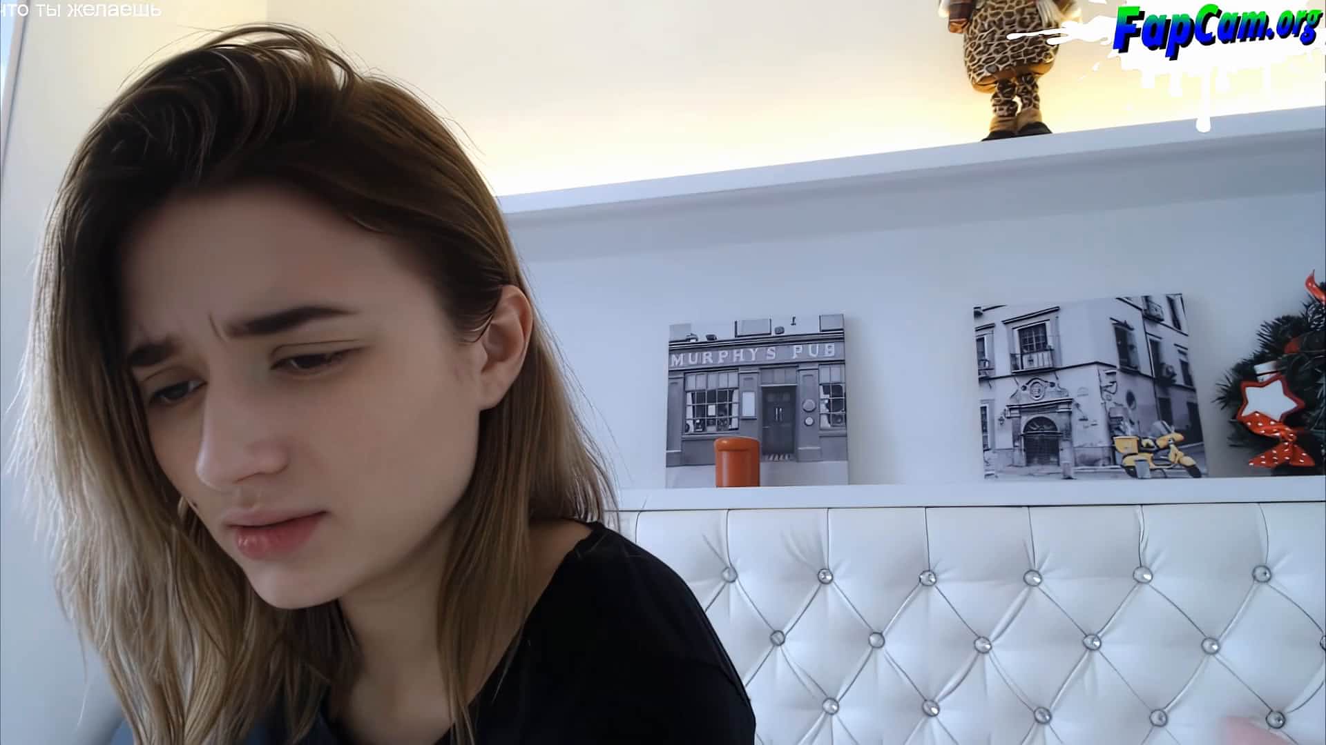 Sweet russian amateur teen stripping and dancing on webcam