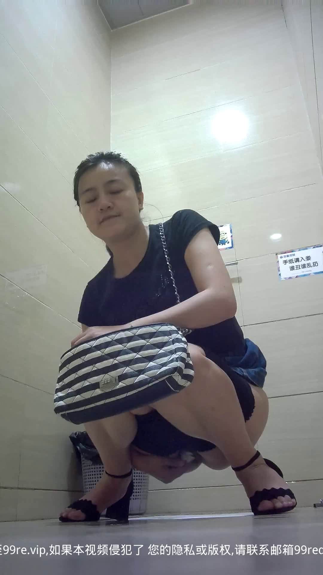 某大型商場公共衛生間拍攝到的各式美女少婦如廁 貌似下面又黑又密看得讓人欲火焚身 1080p原版高清